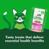 Greenies Feline Smartbites Healthy Kitten Treats, Crunchy and Soft Natural Cat Treats, Chicken Flavor, 16 oz Tub(2.1 Ounce (Pack of 1))