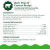 Greenies Smart Topper High Protein Wet Mix-in for Dogs, Beef, Peas & Carrots Recipe in Vitabroth Broth – Bone Broth + Vitamins E & B1, 10 Count(Beef)
