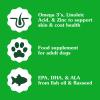Greenies Supplements Dog Skin and Coat Supplements with Fish Oil & Omega 3 Fatty Acids, Chicken Flavor, 14.7 oz. 80-Count(Peanut Butter)