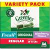 Greenies Gingerbread Flavor Regular Size Veterinarian-Recommended for Dental Care, Dog Treat Chews, Great Holiday Dog Stocking Stuffers, Limited Edition, 6 oz. Pouch (6 Treats)(Original  Blueberry  & Mint Variety Pack)