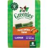 Greenies Veterinarian-Recommended Adult Natural Dental Dog Treats Large Size, Fresh Flavor, Original Flavor, and Blueberry Flavor, (3) 12 oz. Packs, 24 Count(Sweet Potato)