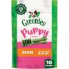 Greenies Veterinarian-Recommended Natural Dental Puppy Treats Petite Size, 6 oz. Pack, 10 Count(Original)