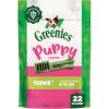 Greenies Veterinarian-Recommended Natural Dental Puppy Treats Teenie Size, 12 oz. Pack, 43 Count(Original)