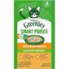 Greenies Feline Smart Purees Healthy Indoor Lickable Cat Treats with Real Chicken, 0.49 oz. Tubes, 4 Count (Pack of 11)