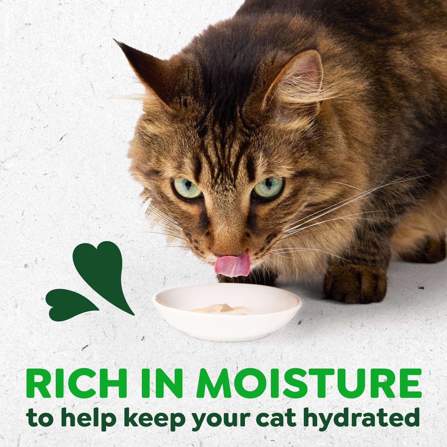 image:imageGreenies Feline Smart Purees Healthy Indoor and Skin amp Fur Health Lickable Cat Treats with Real Chicken with Real Salmon 049 oz Tubes 40 CountChicken